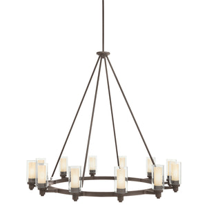 Kichler - 2347OZ - 12 Light Chandelier - Circolo - Olde Bronze