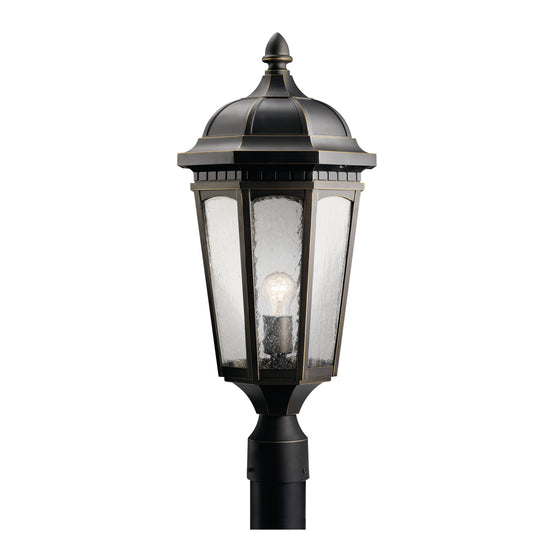 Kichler - 9532RZ - One Light Outdoor Post Mount - Courtyard - Rubbed Bronze