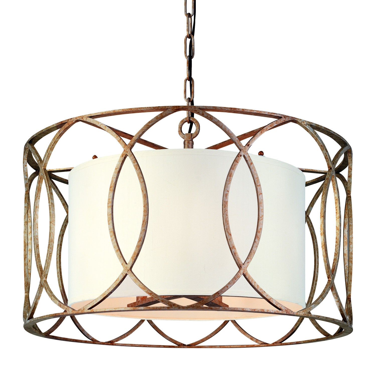 Troy Lighting - F1285-SG - Five Light Chandelier - Sausalito - Silver Gold