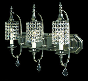 Framburg - 2049 PS - Three Light Chandelier - Princessa - Polished Silver