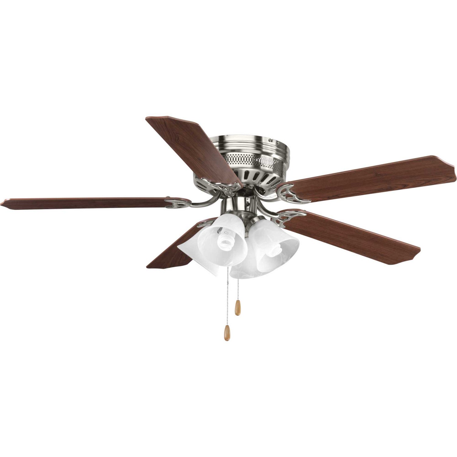 Progress Lighting - P2525-09 - 52"Ceiling Fan - Airpro Hugger - Brushed Nickel