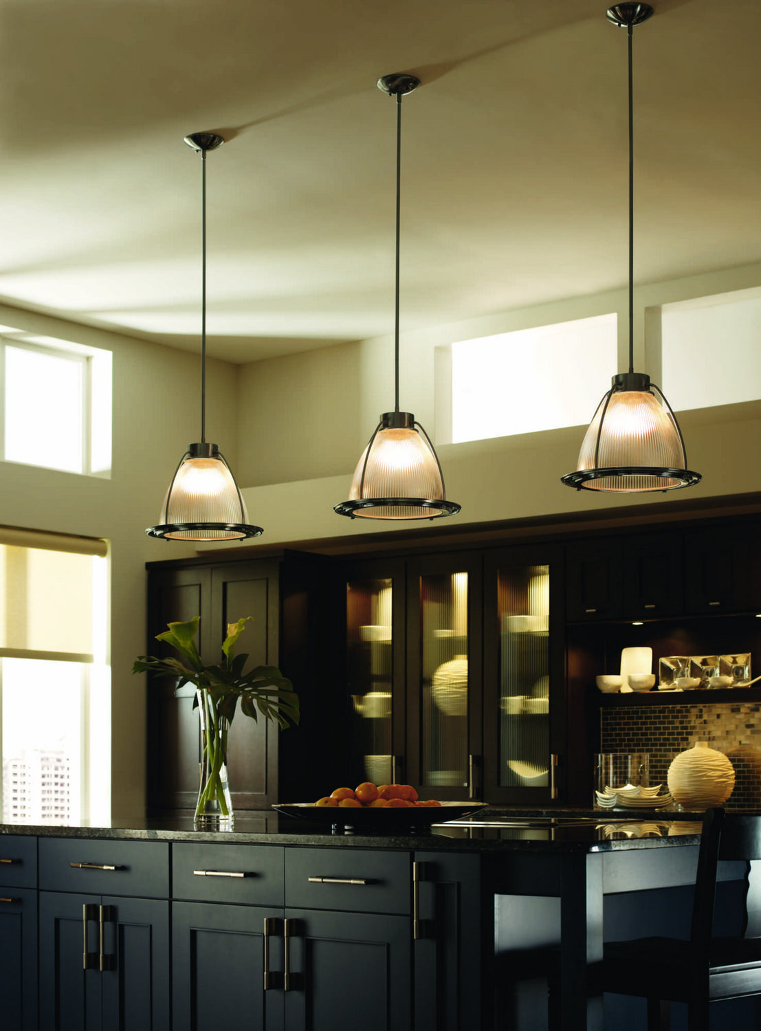 Progress Lighting - P5183-09 - One Light Pendant - Prismatic - Brushed Nickel