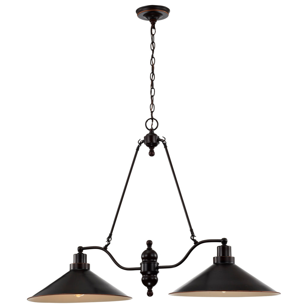 Nuvo Lighting - 60-1703 - Two Light Trestle - Bridgeview - Mission Dust Bronze