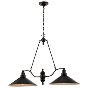 Nuvo Lighting - 60-1703 - Two Light Trestle - Bridgeview - Mission Dust Bronze