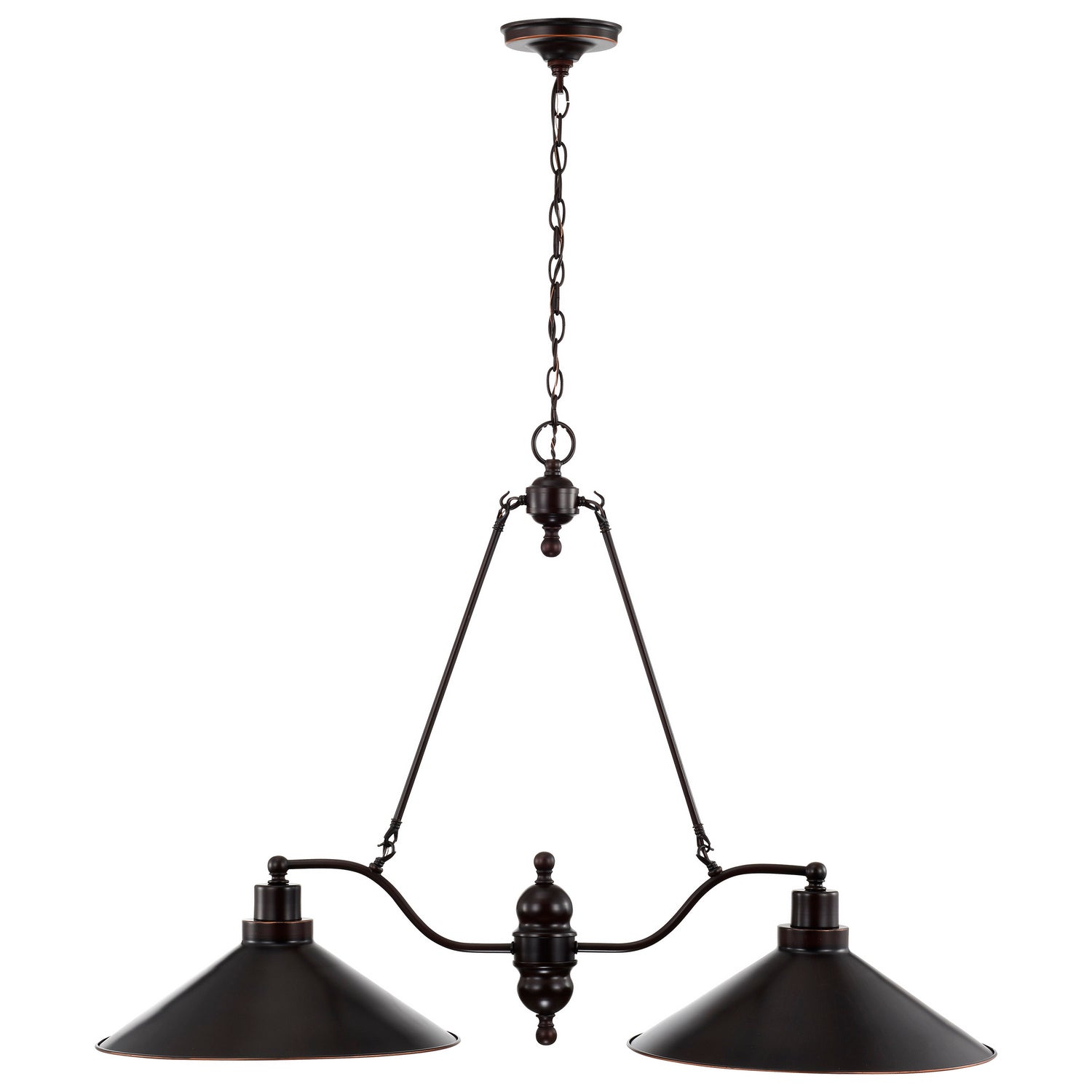 Nuvo Lighting - 60-1703 - Two Light Trestle - Bridgeview - Mission Dust Bronze