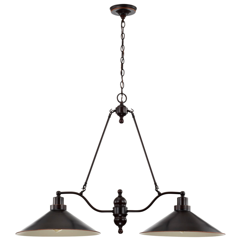 Nuvo Lighting - 60-1703 - Two Light Trestle - Bridgeview - Mission Dust Bronze