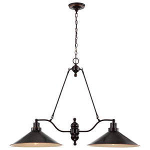 Nuvo Lighting - 60-1703 - Two Light Trestle - Bridgeview - Mission Dust Bronze