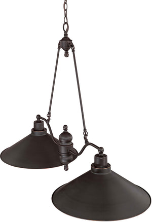 Nuvo Lighting - 60-1703 - Two Light Trestle - Bridgeview - Mission Dust Bronze