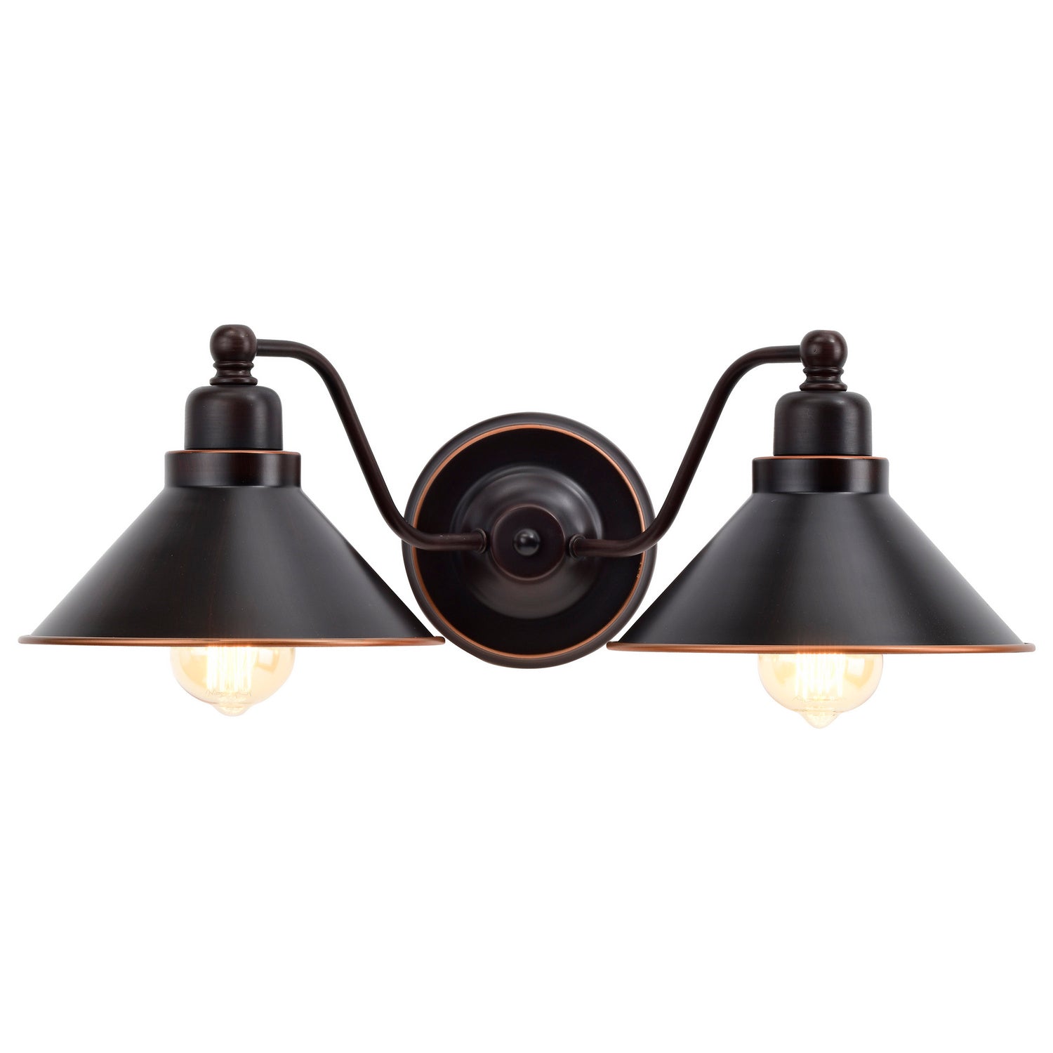 Nuvo Lighting - 60-1711 - Two Light Wall Sconce - Bridgeview - Mission Dust Bronze