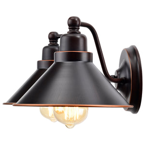 Nuvo Lighting - 60-1711 - Two Light Wall Sconce - Bridgeview - Mission Dust Bronze