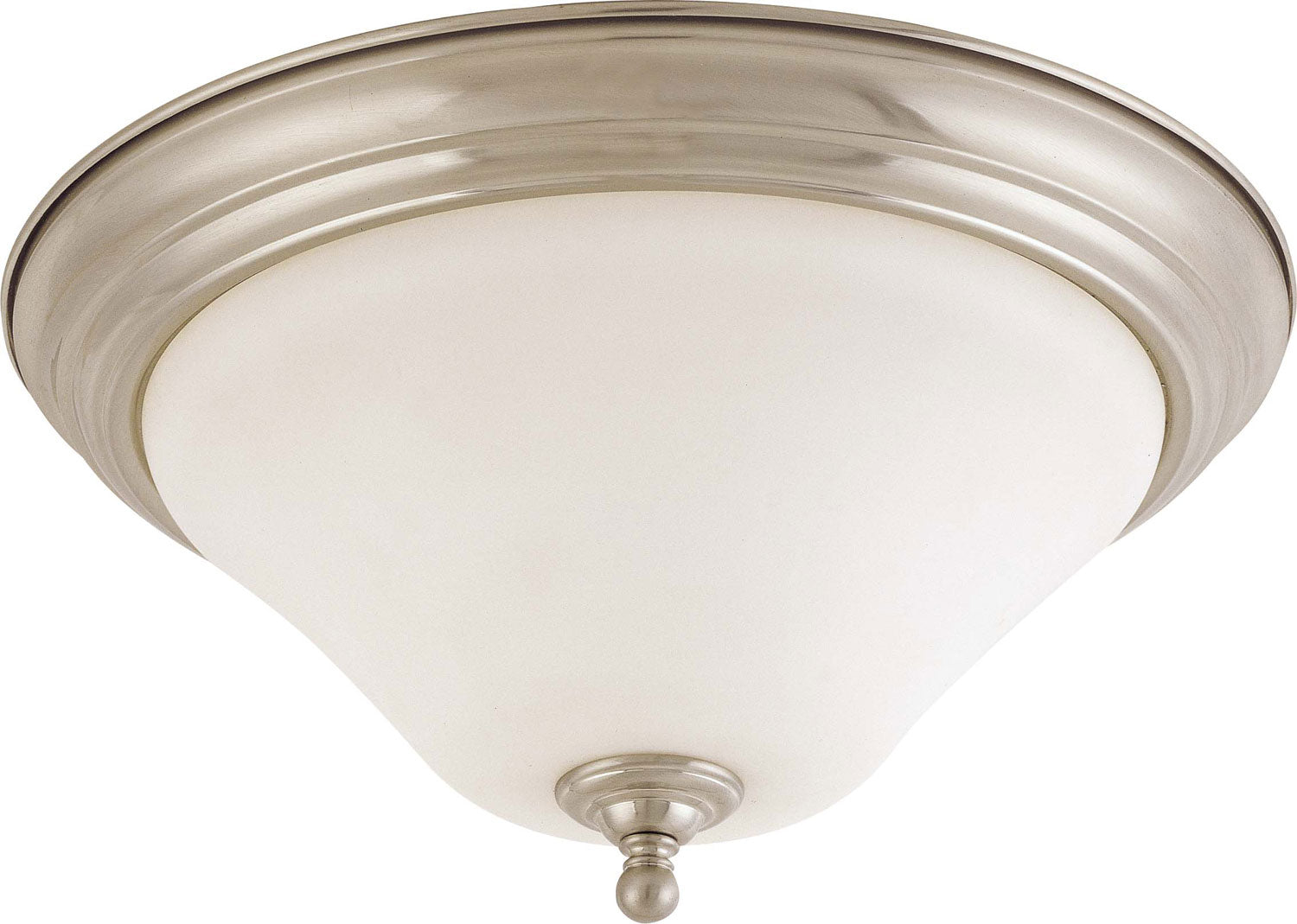 Nuvo Lighting - 60-1826 - Two Light Flush Mount - Dupont - Brushed Nickel