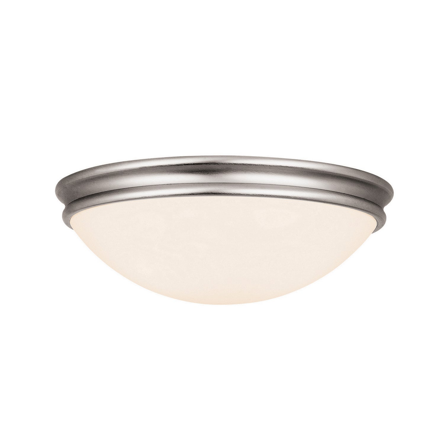 Access - 20724-BS/OPL - One Light Flush Mount - Atom - Brushed Steel