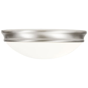 Access - 20726-BS/OPL - Three Light Flush Mount - Atom - Brushed Steel