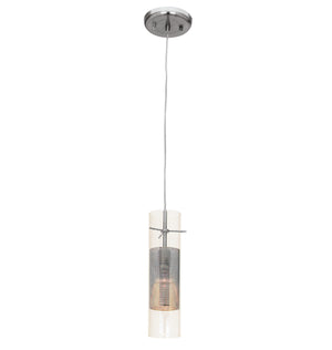 Access - 50525-BS/CLM - One Light Pendant - Spartan - Brushed Steel