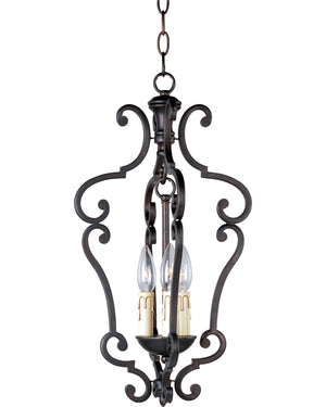 Maxim - 20742CU - Three Light Entry Foyer Pendant - Richmond - Colonial Umber