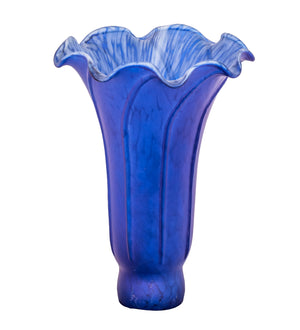 Meyda Tiffany - 10165 - Shade - Blue Pond Lily - Blue