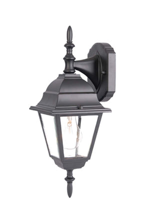 Acclaim Lighting - 4002BK - One Light Wall Sconce - Builders` Choice - Matte Black