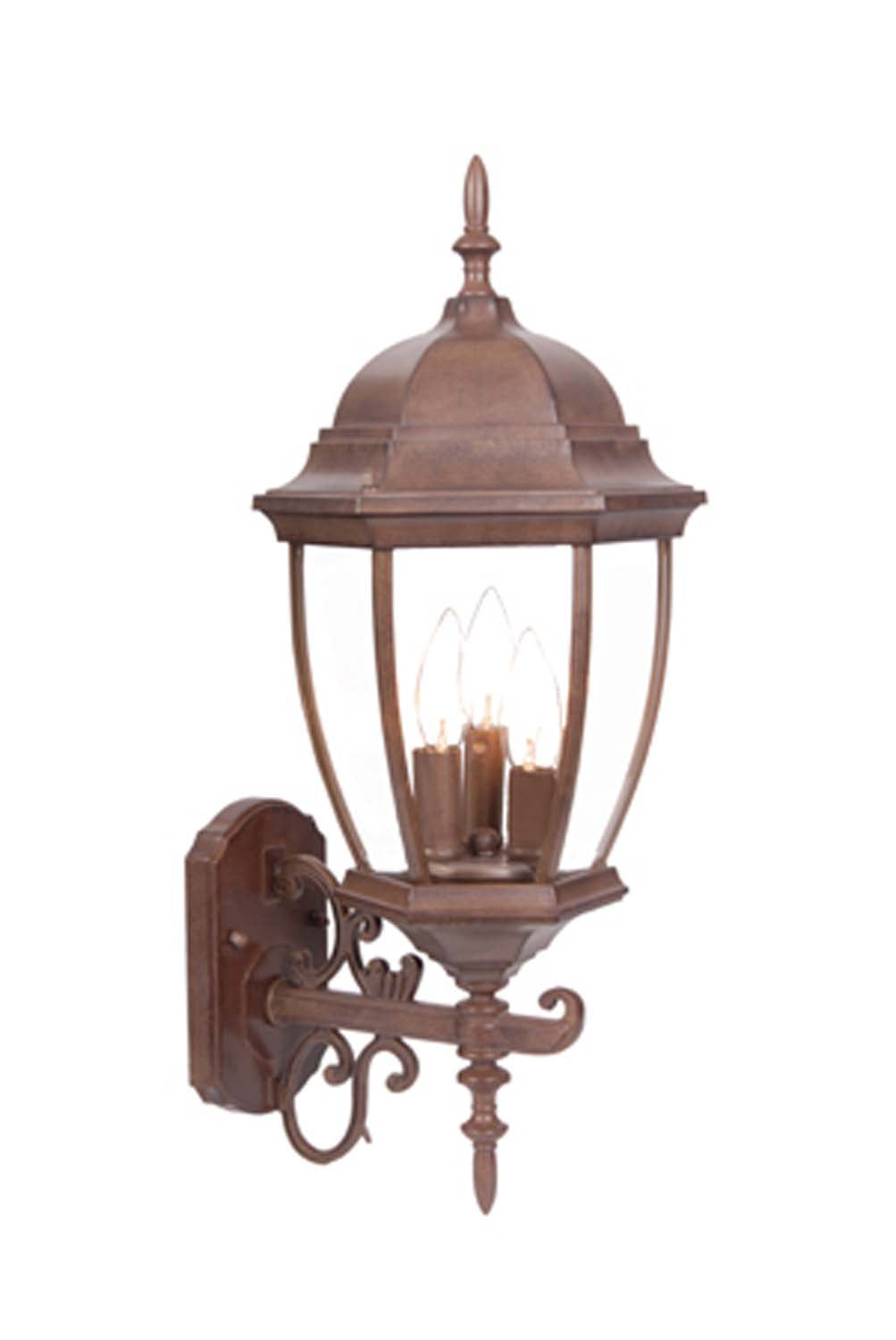 Acclaim Lighting - 5013BW - Three Light Wall Sconce - Wexford - Burled Walnut