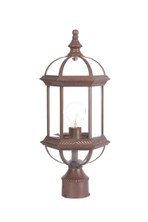 Acclaim Lighting - 5277BW - One Light Post Mount - Dover - Burled Walnut