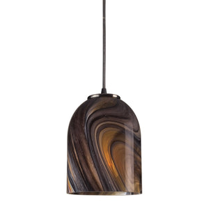 ELK Home - 552-1MSW - One Light Mini Pendant - Swirl - Satin Nickel