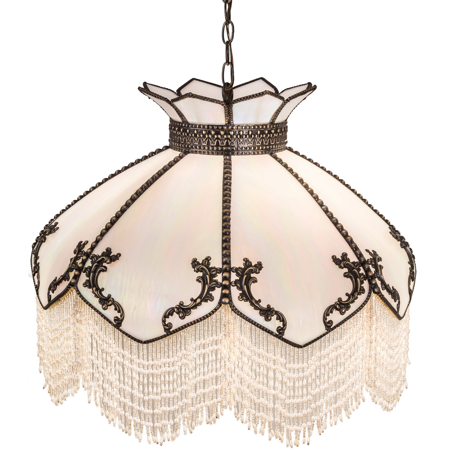 Meyda Tiffany - 31315 - Three Light Pendant - Isabella - Mahogany Bronze