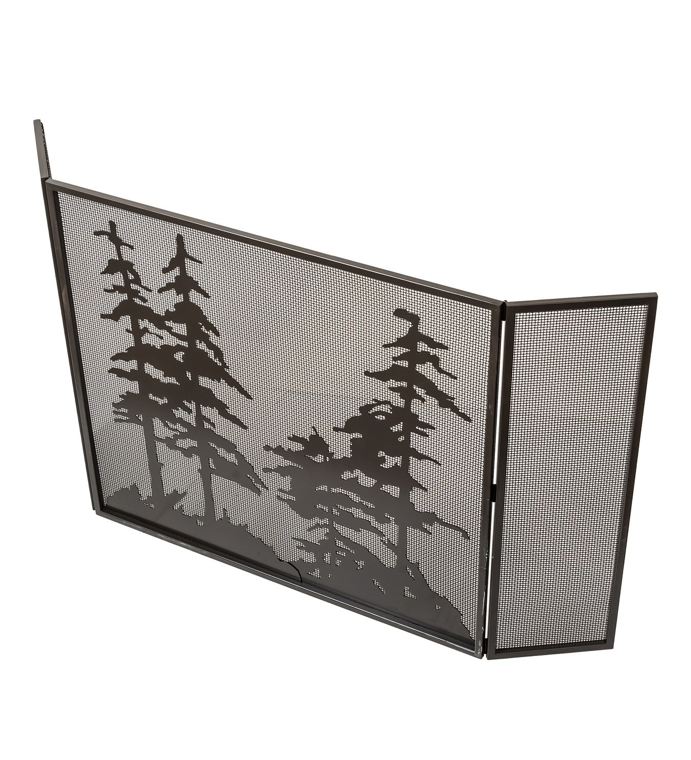 Meyda Tiffany - 31676 - Fireplace Screen - Tall Pines - Timeless Bronze