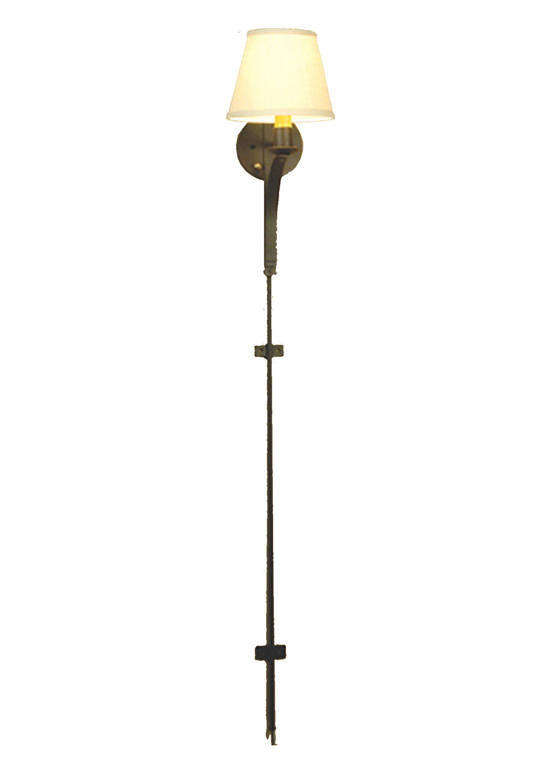 Meyda Tiffany - 48510 - One Light Wall Sconce - Minaret - Wrought Iron