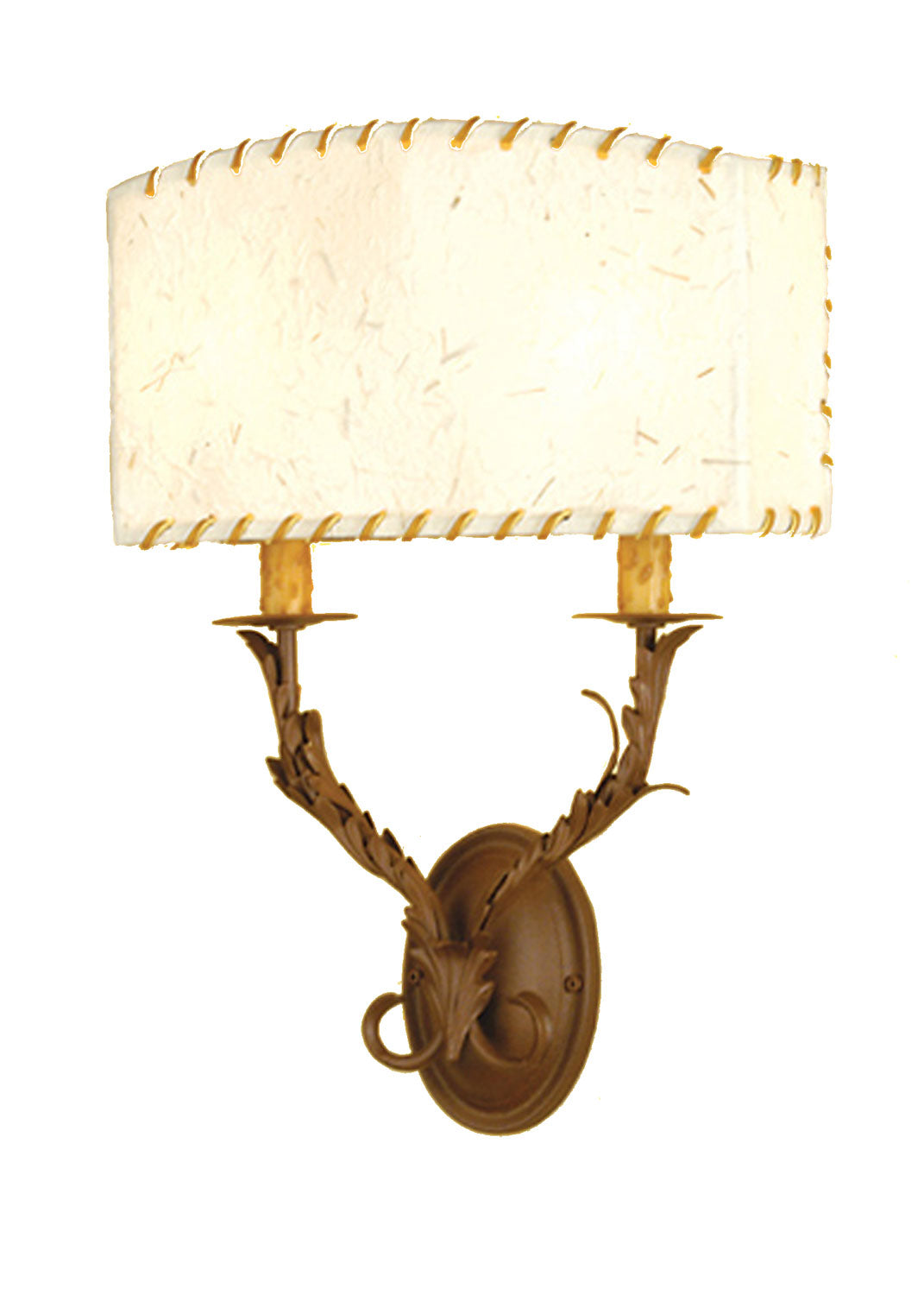 Meyda Tiffany - 49830 - Two Light Wall Sconce - Ranchero - Rust