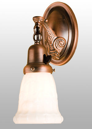 Meyda Tiffany - 50633 - One Light Wall Sconce - Mansfield - Burnished Copper