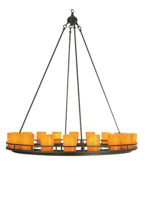 Meyda Tiffany - 52106 - 18 Light Chandelier - Barbury - Dark Roast