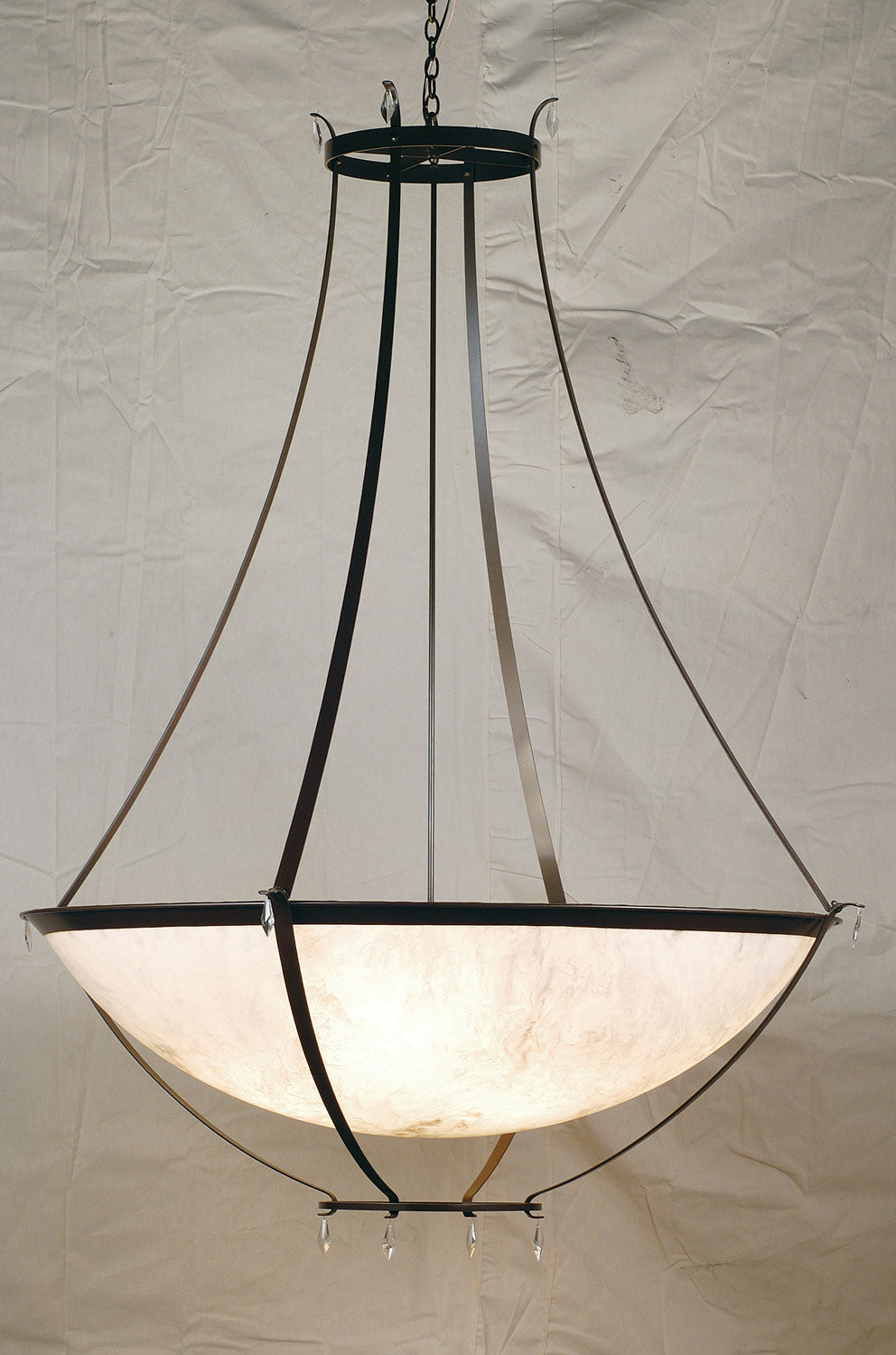 Meyda Tiffany - 67256 - Eight Light Pendant - Modesto - Timeless Bronze