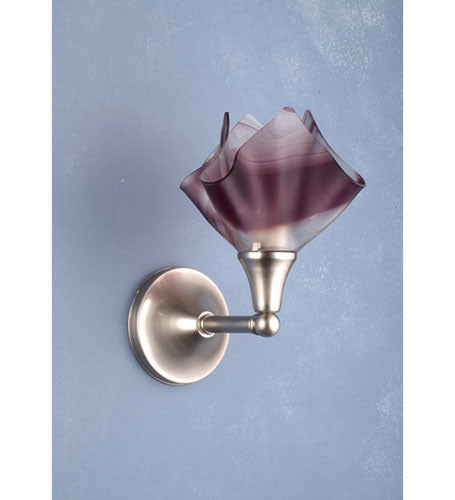 Meyda Tiffany - 72455 - One Light Wall Sconce - Handkerchief - Nickel