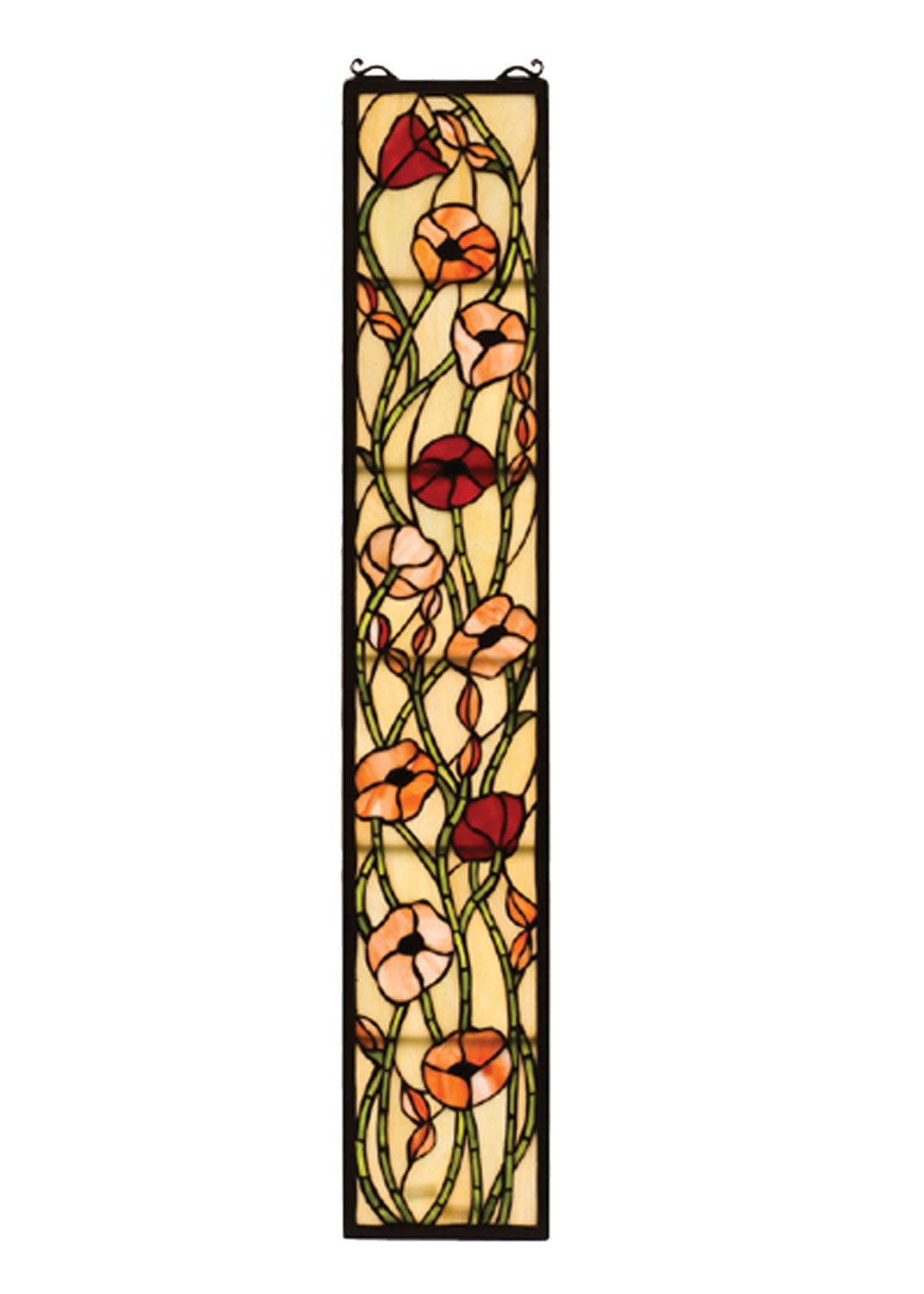 Meyda Tiffany - 73266 - Window - Poppy - Beige Orange Flame