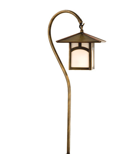 Meyda Tiffany - 73543 - One Light Landscape Fixture - Seneca - Antique Brass