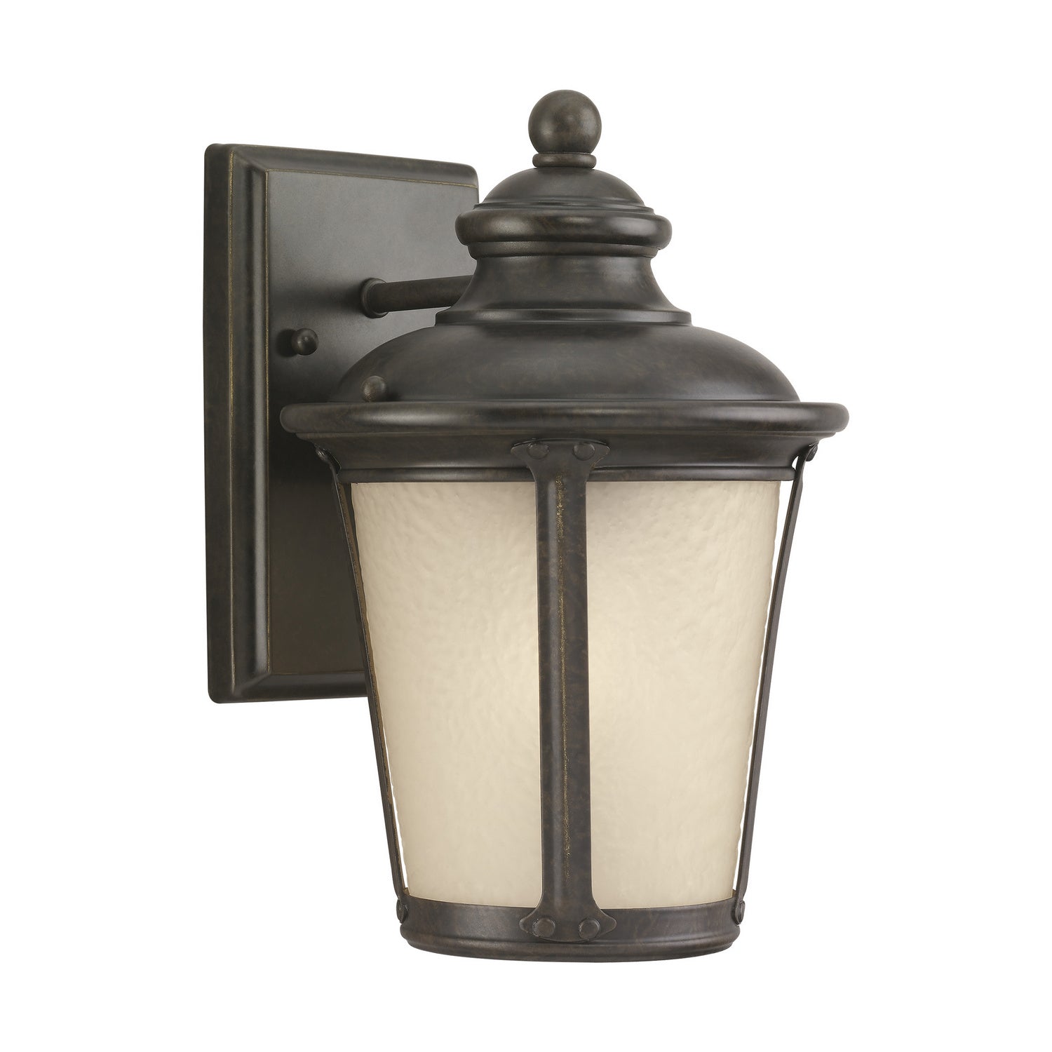 Generation Lighting. - 88240-780 - One Light Outdoor Wall Lantern - Cape May - Burled Iron