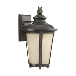 Generation Lighting. - 88241-780 - One Light Outdoor Wall Lantern - Cape May - Burled Iron