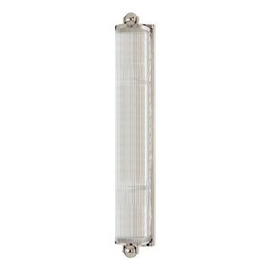 Hudson Valley - 853-PN - Four Light Bath Bracket - Mclean - Polished Nickel