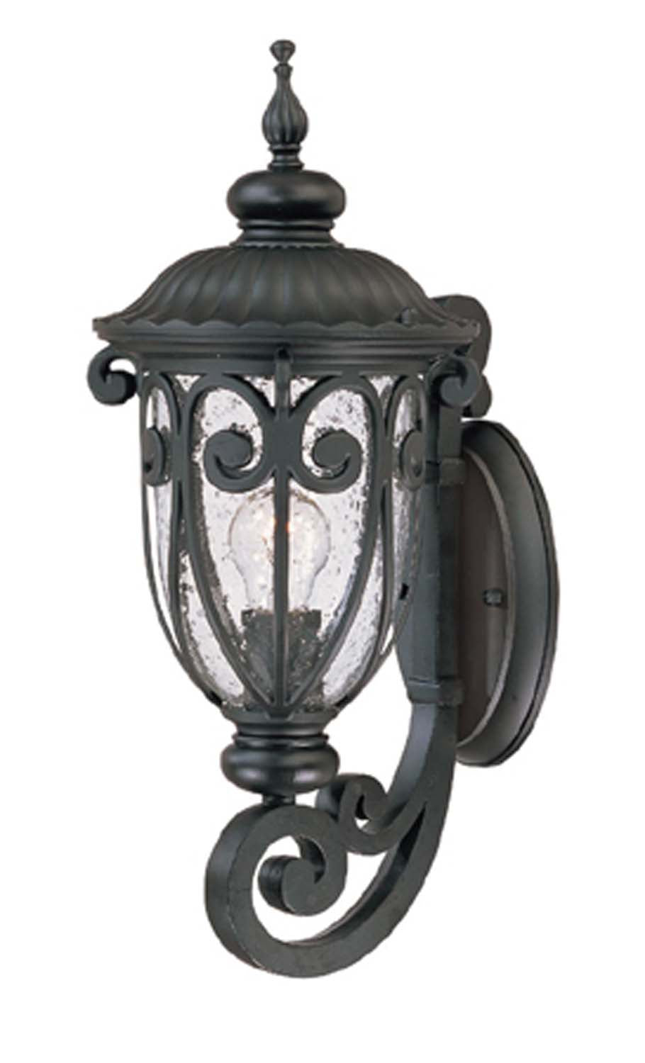 Acclaim Lighting - 2101BK - One Light Wall Sconce - Naples - Matte Black