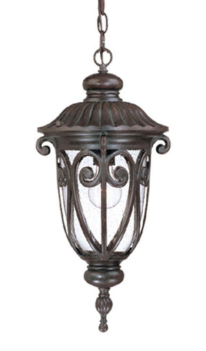 Acclaim Lighting - 2116MM - One Light Hanging Lantern - Naples - Marbleized Mahogany