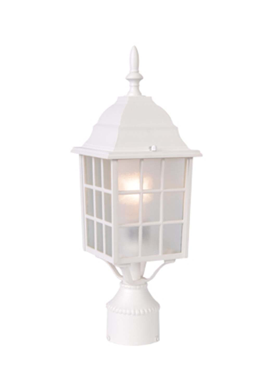 Acclaim Lighting - 5307TW - One Light Post Mount - Nautica - Textured White