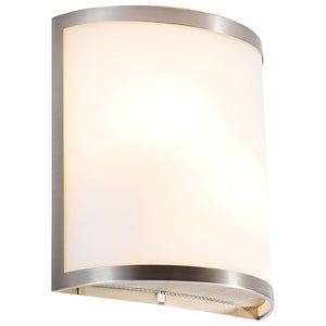 Access - 20439-BS/OPL - Two Light Wall Fixture - Artemis Basic - Brushed Steel