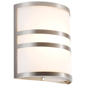 Access - 20440-BS/OPL - Two Light Wall Fixture - Artemis Centro - Brushed Steel