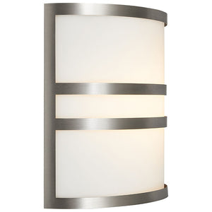 Access - 20440-BS/OPL - Two Light Wall Fixture - Artemis Centro - Brushed Steel