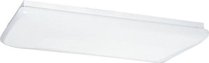 Generation Lighting. - 59271LE-15 - Four Light Flush Mount - Fluorescent Ceiling - White