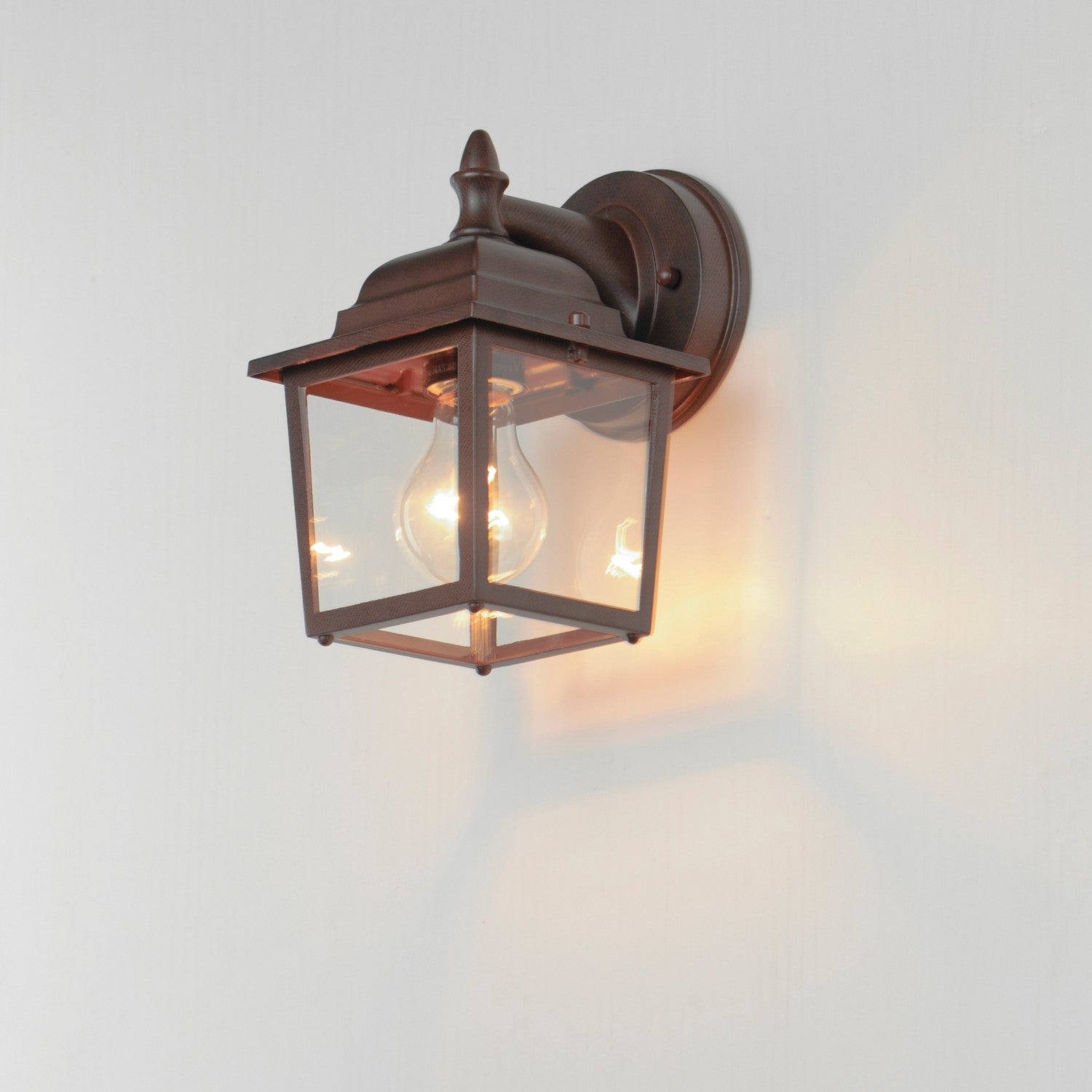 Maxim - 1025EB - One Light Outdoor Wall Lantern - Builder Cast - Empire Bronze