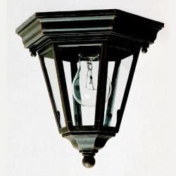 Maxim - 1027BK - One Light Outdoor Ceiling Mount - Westlake - Black