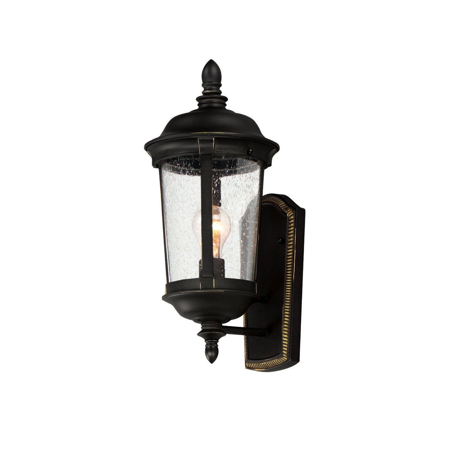 Maxim - 3020CDBZ - One Light Outdoor Wall Lantern - Dover DC - Bronze