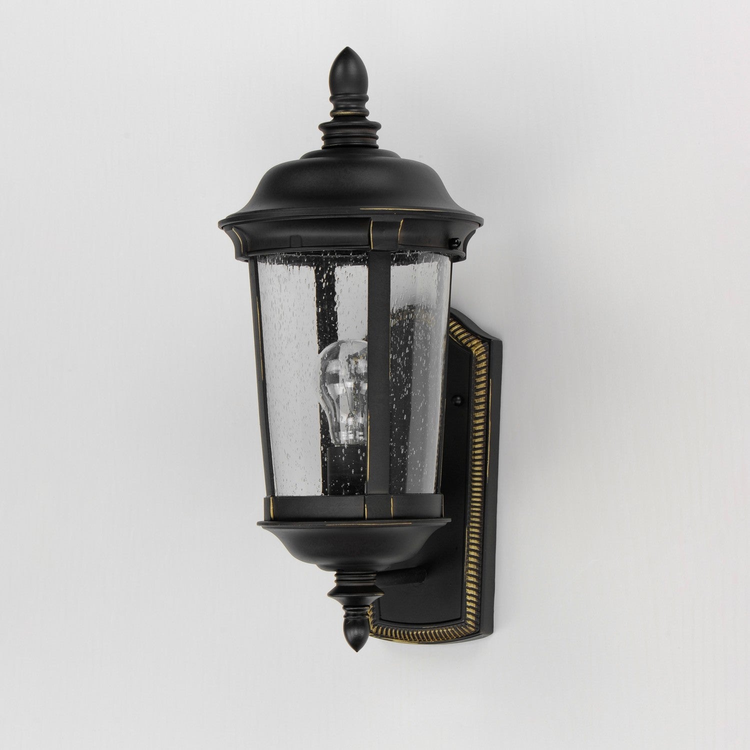 Maxim - 3020CDBZ - One Light Outdoor Wall Lantern - Dover DC - Bronze