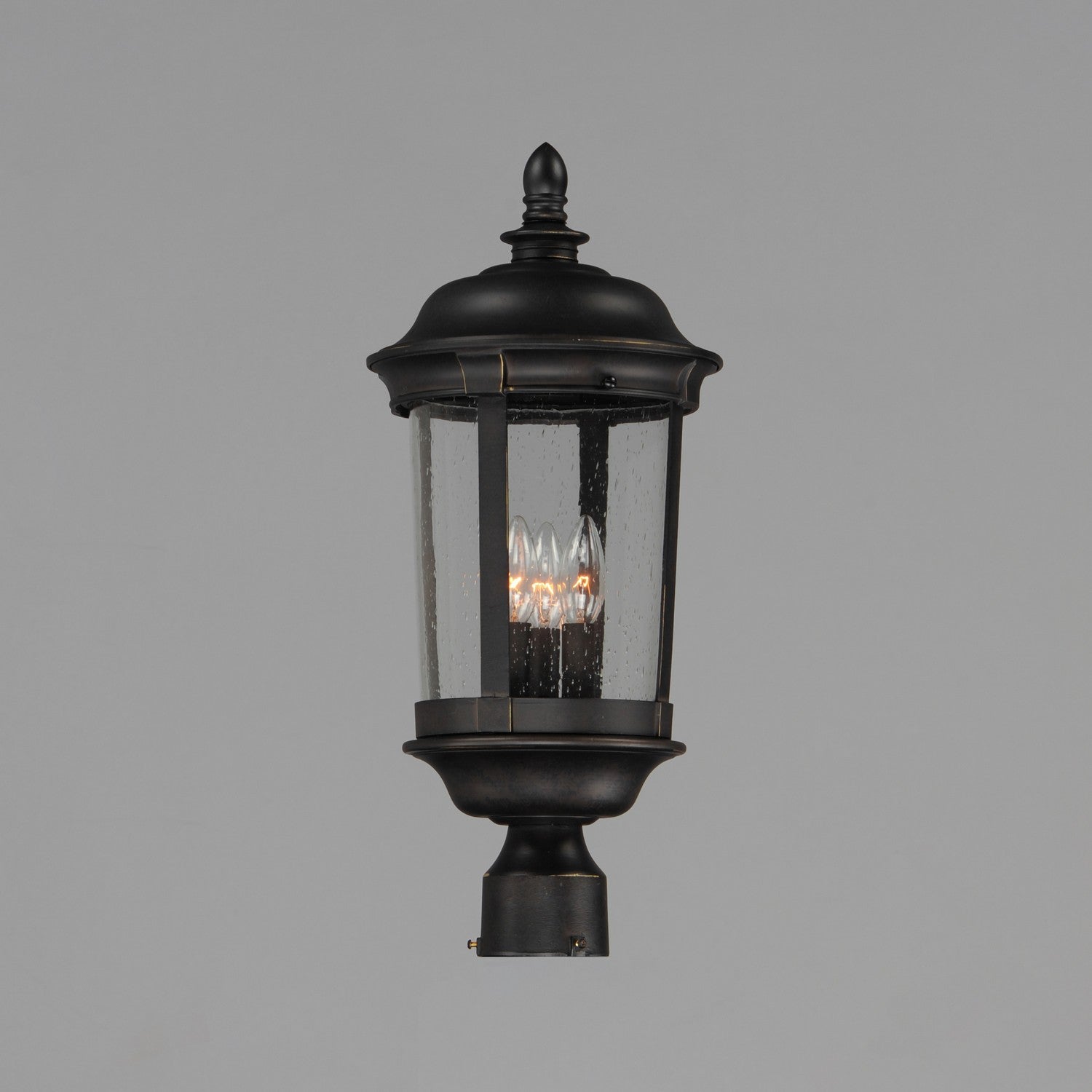 Maxim - 3021CDBZ - Three Light Outdoor Pole/Post Lantern - Dover DC - Bronze