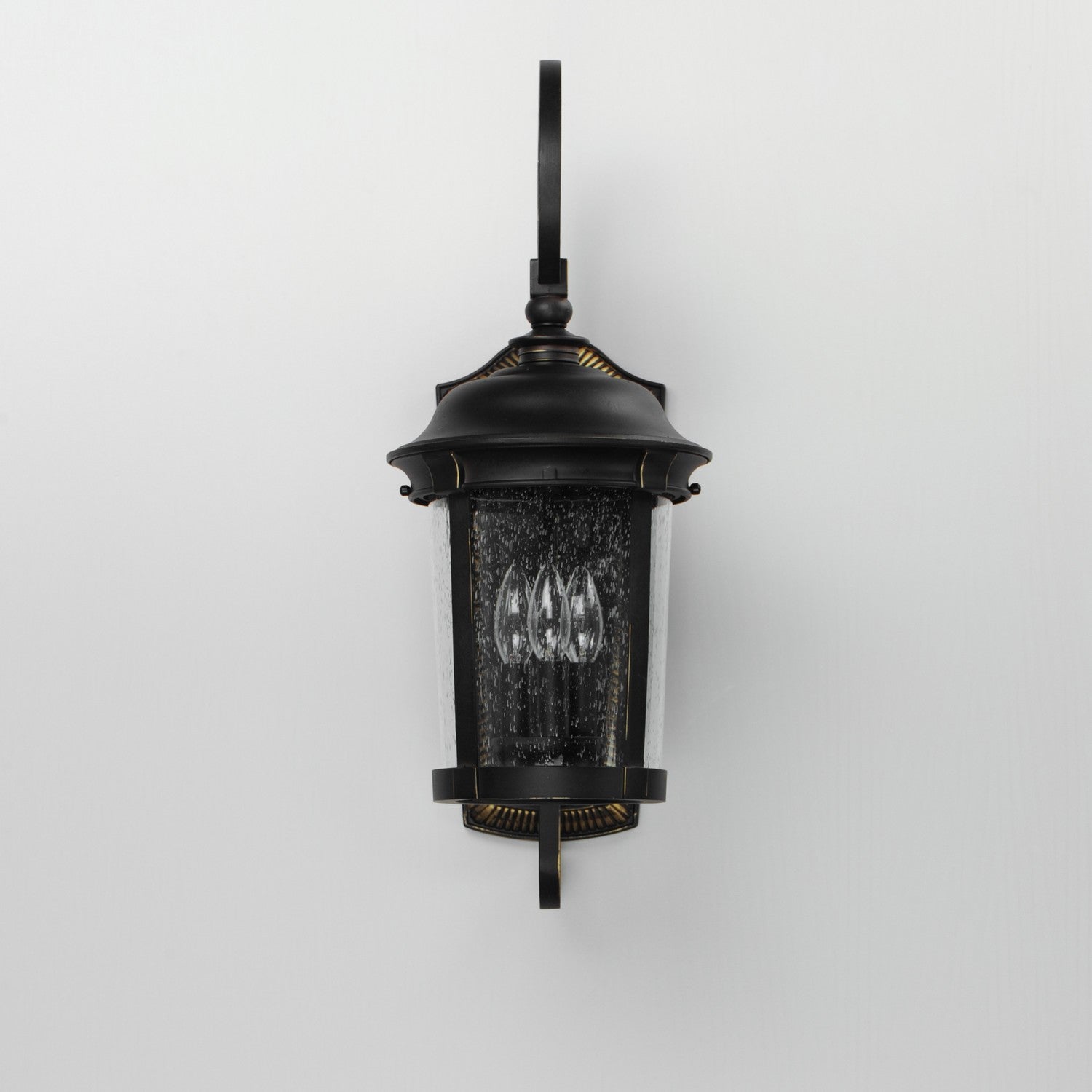 Maxim - 3024CDBZ - Three Light Outdoor Wall Lantern - Dover DC - Bronze